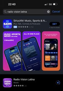 Ahora todos los radioescuchas de Radio Vision Latina FM tendrán la oportunidad de escuchar las canciones, mensajes de fe y otras sorpresas desde los aparatos dispositivos que posean.