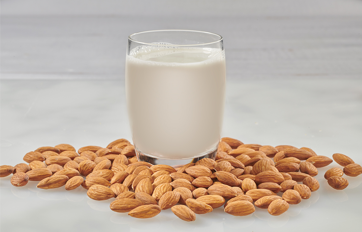 Leite de am&ecirc;ndoas