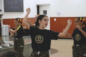 dança com mensagem de salvação