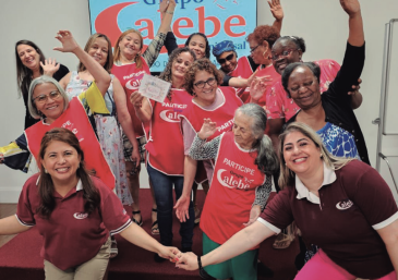 Grupo Calebe aproveita os últimos dias do verão
